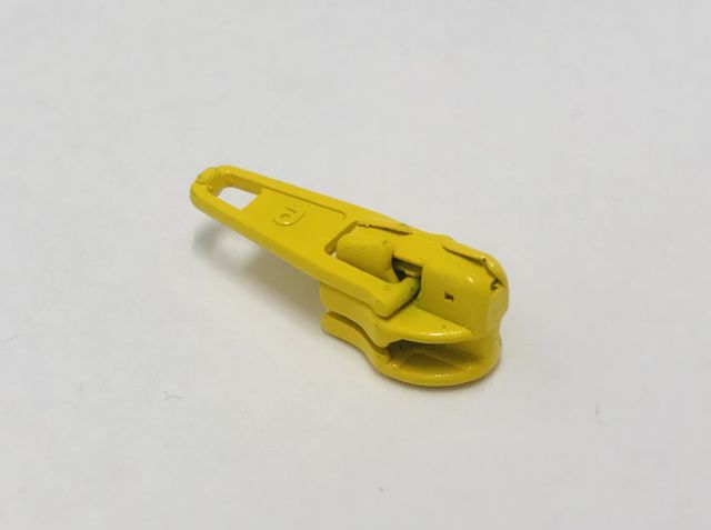 Zipper/Schieber Gelb 64 für Endlosreißverschluss