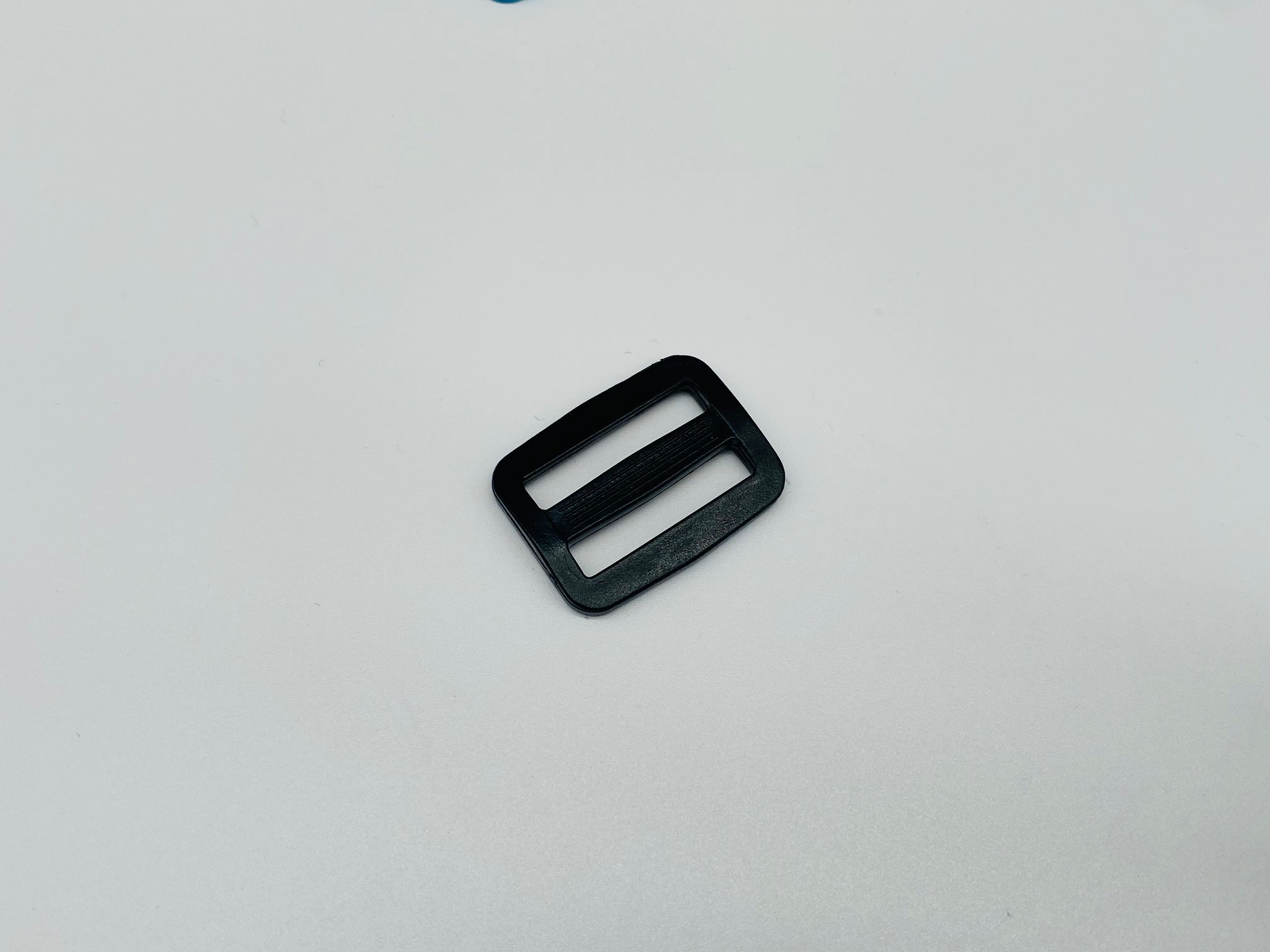 Leiterschnalle 25 mm Schwarz Kunststoff Versteller