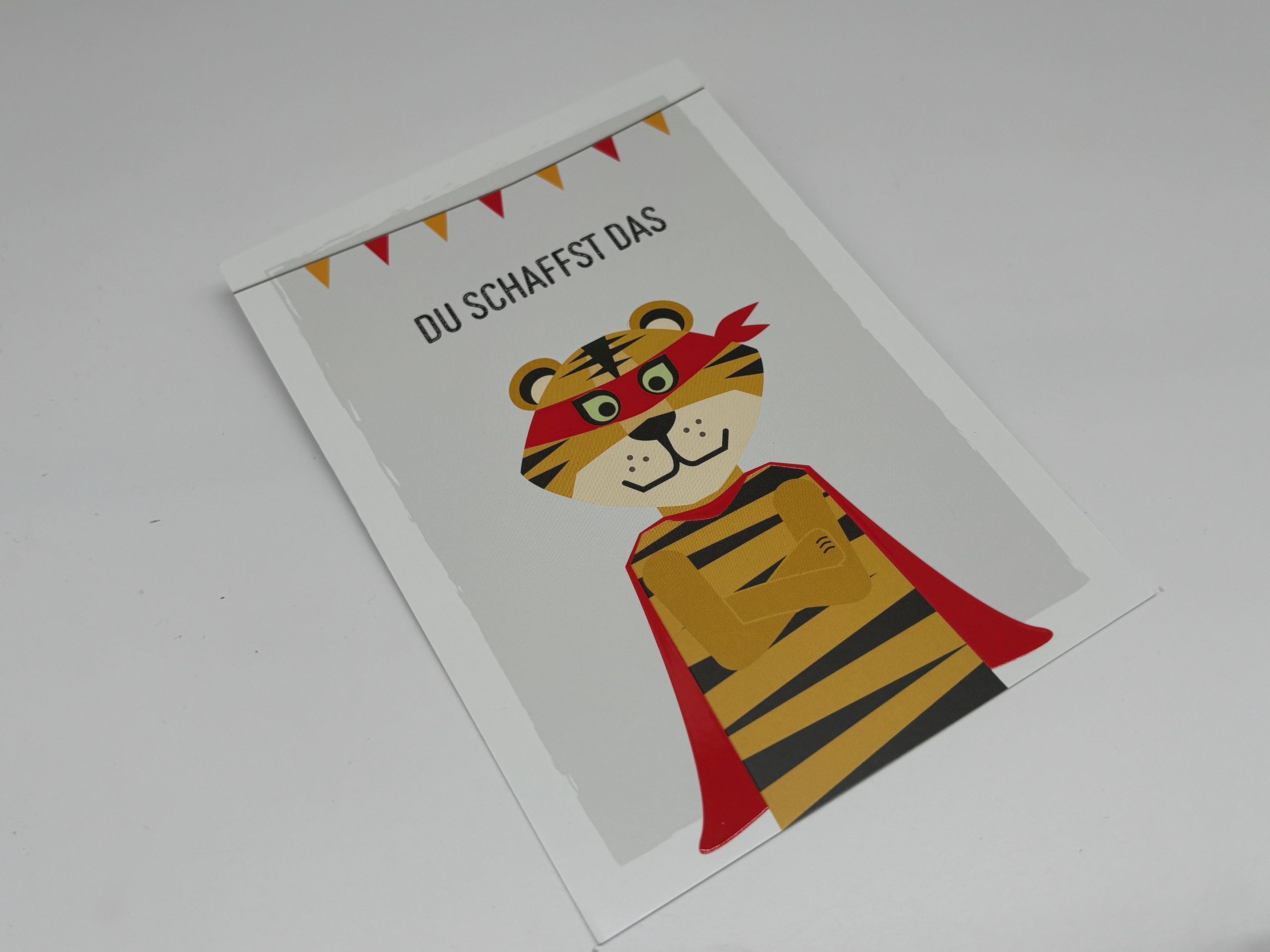 Postkarte Du schaffst das