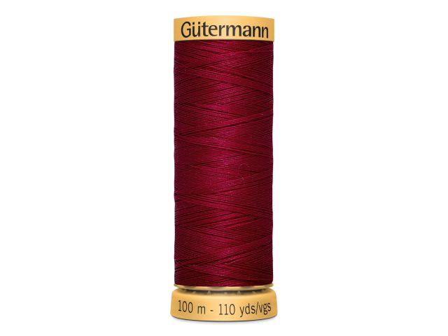 Gütermann Baumwollnähgarn 100 m 2653 Karminrot