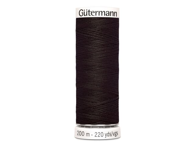 Gütermann Allesnäher 200 m 697 Schwarzbraun