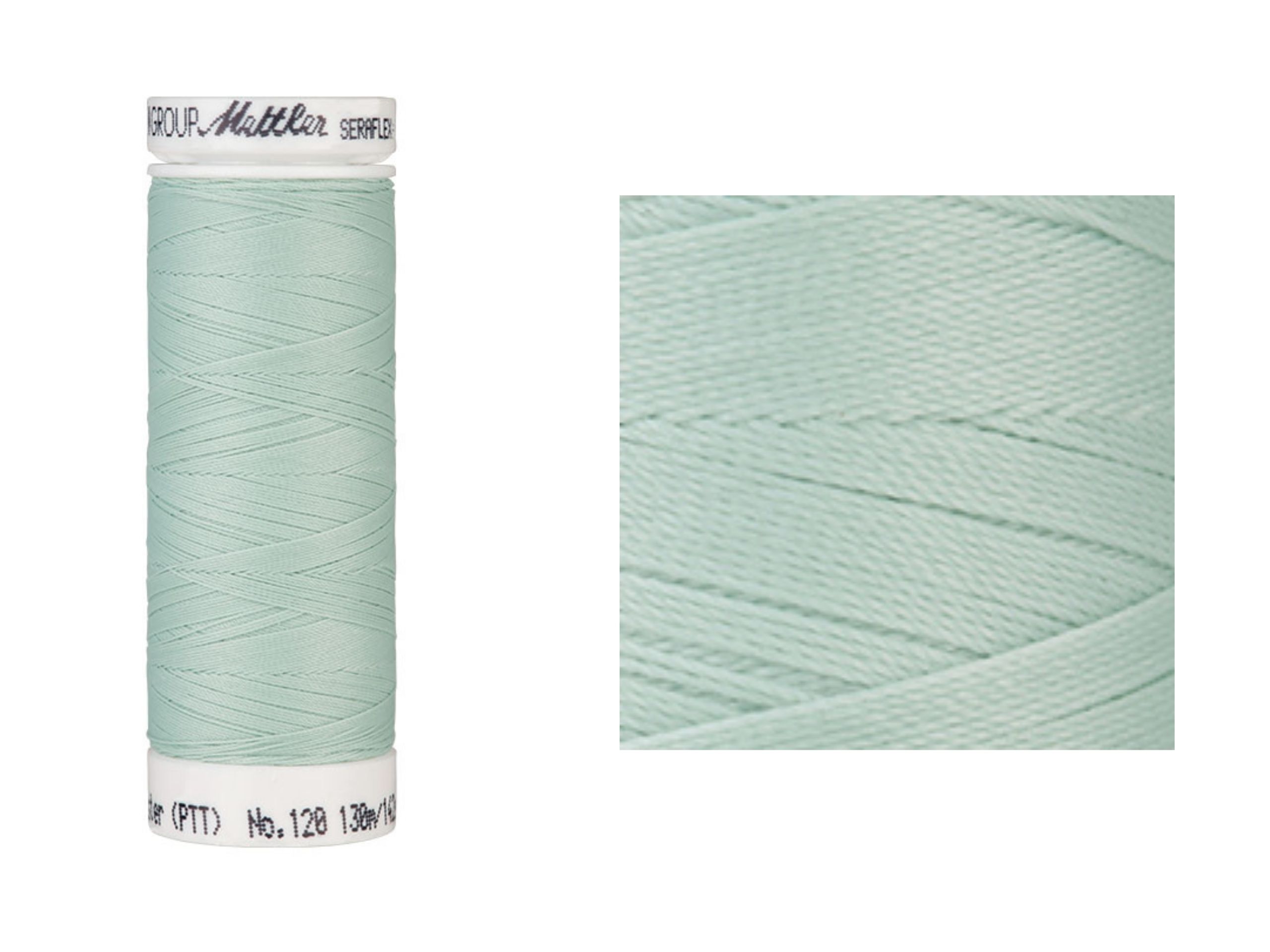 Seraflex Elastik-Nähgarn Luster 018 Amann Mettler 130 m