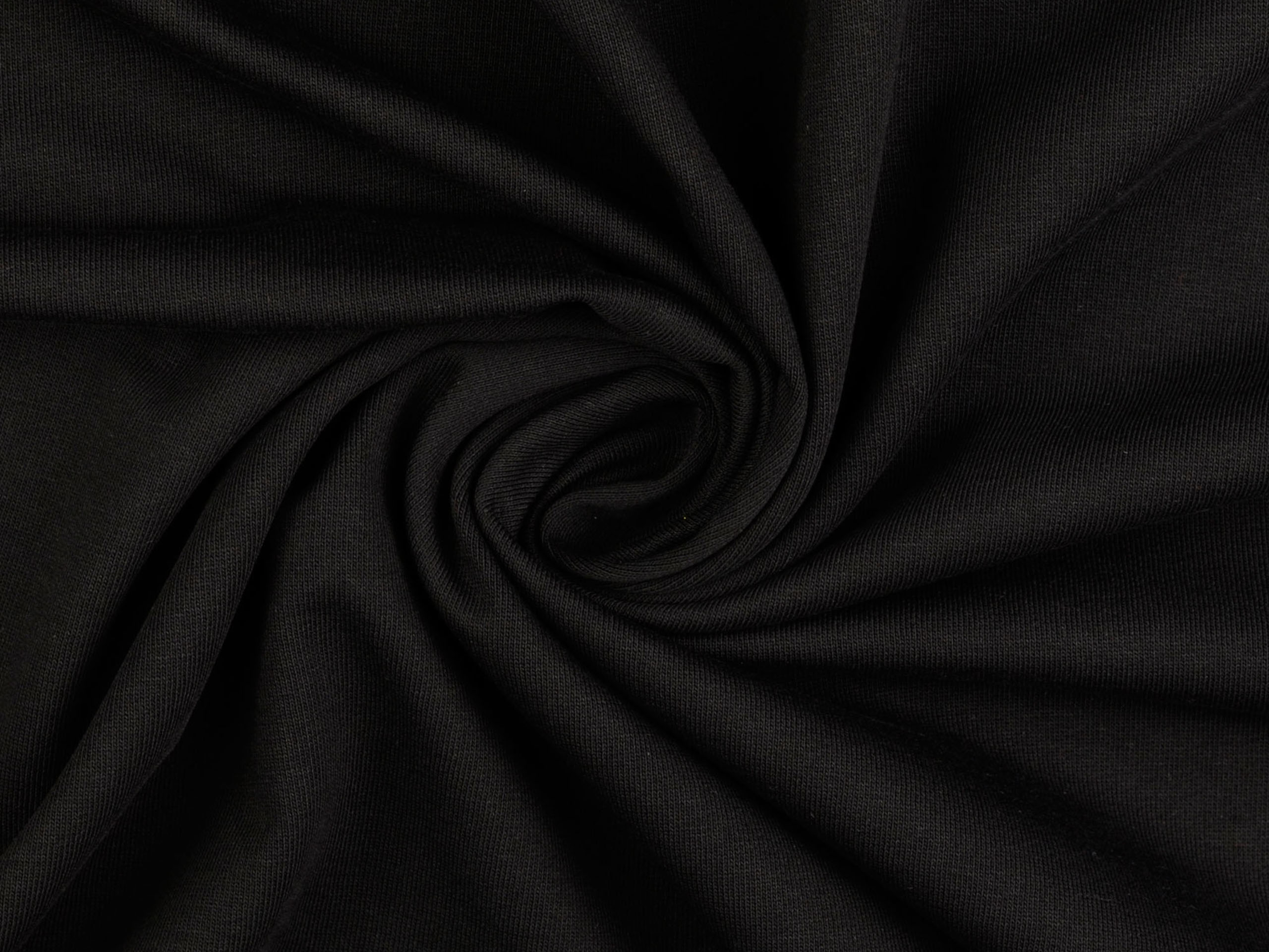 Sommersweat French Terry Schwarz Hem 5001