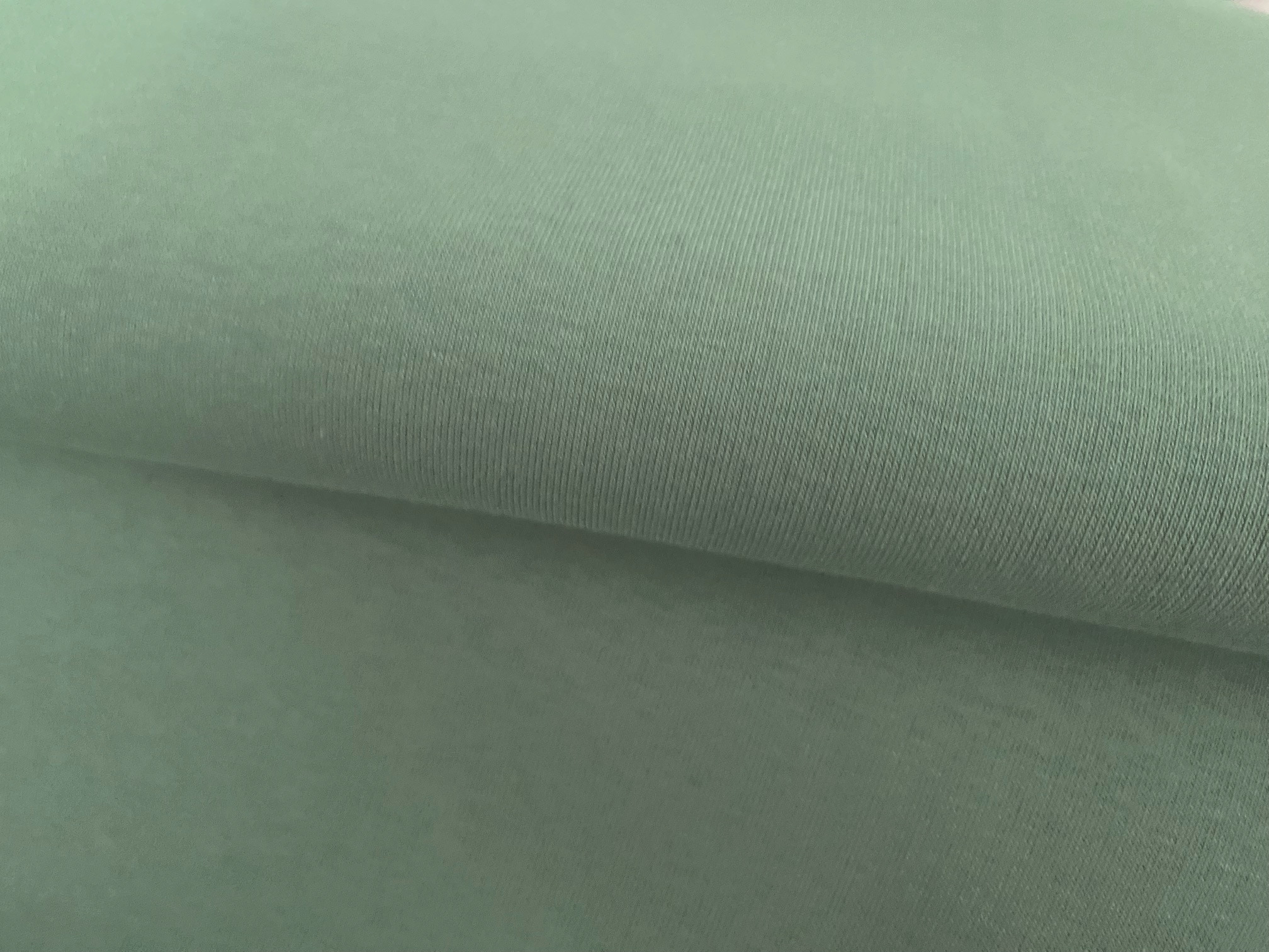 Heavy Jogging Sweat Mintgrau Altgrün Kuschelig