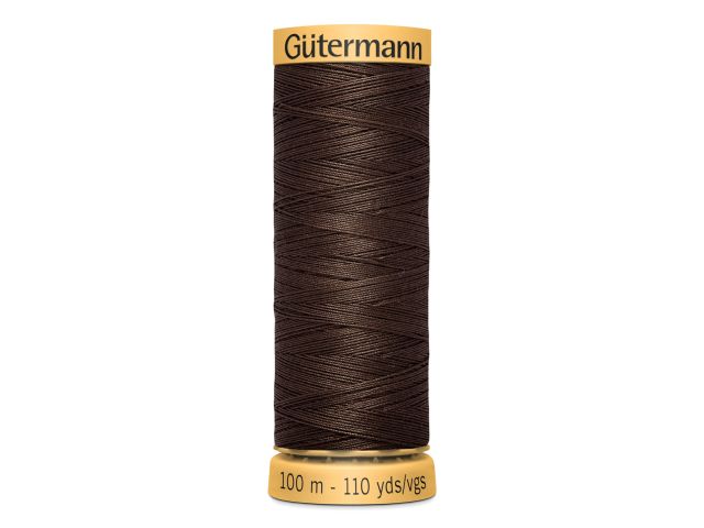 Gütermann Baumwollnähgarn 100 m 1912 Schokobraun