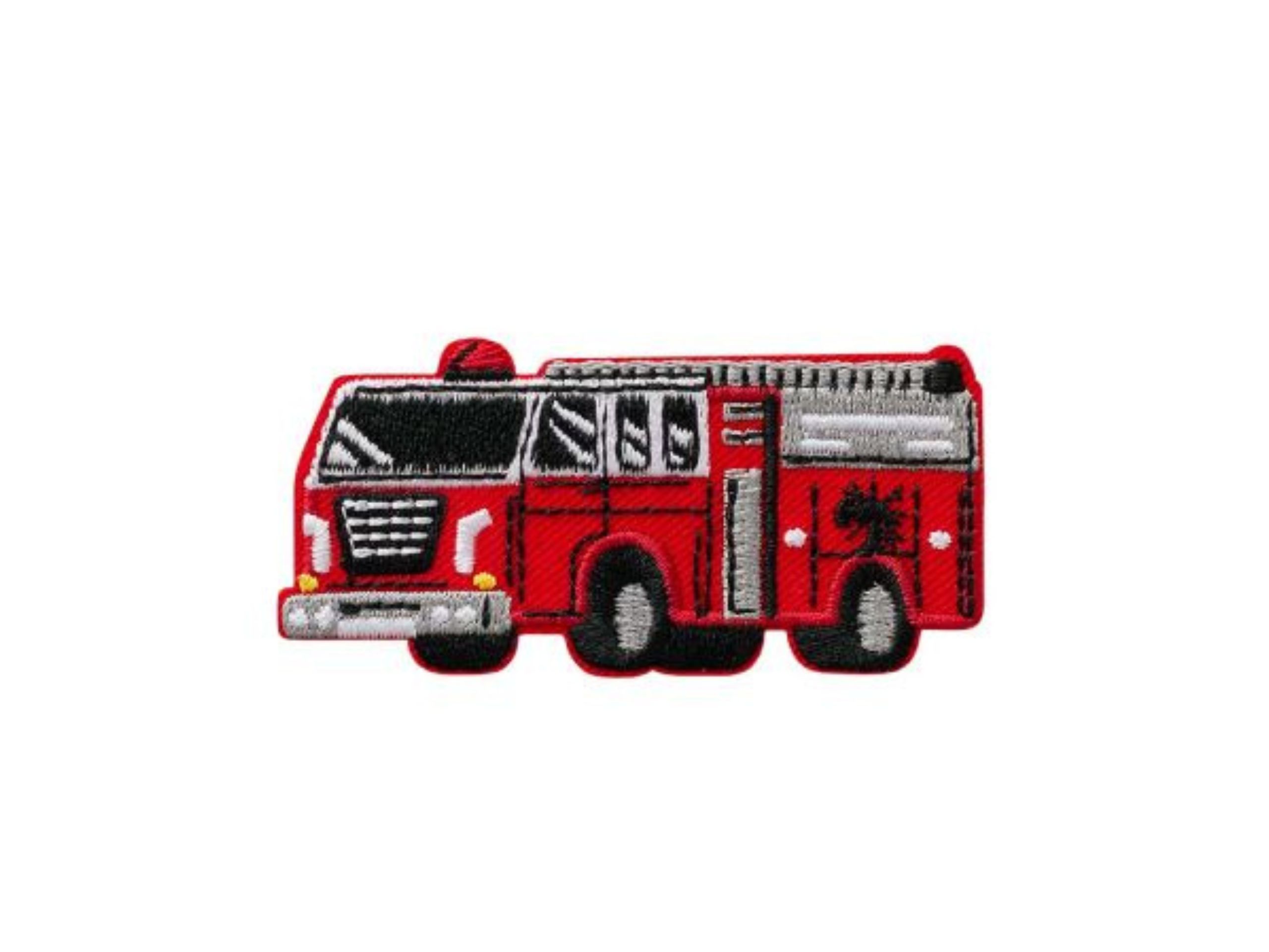 Feuerwehrauto Bügelbild/ Applikation Monoquick