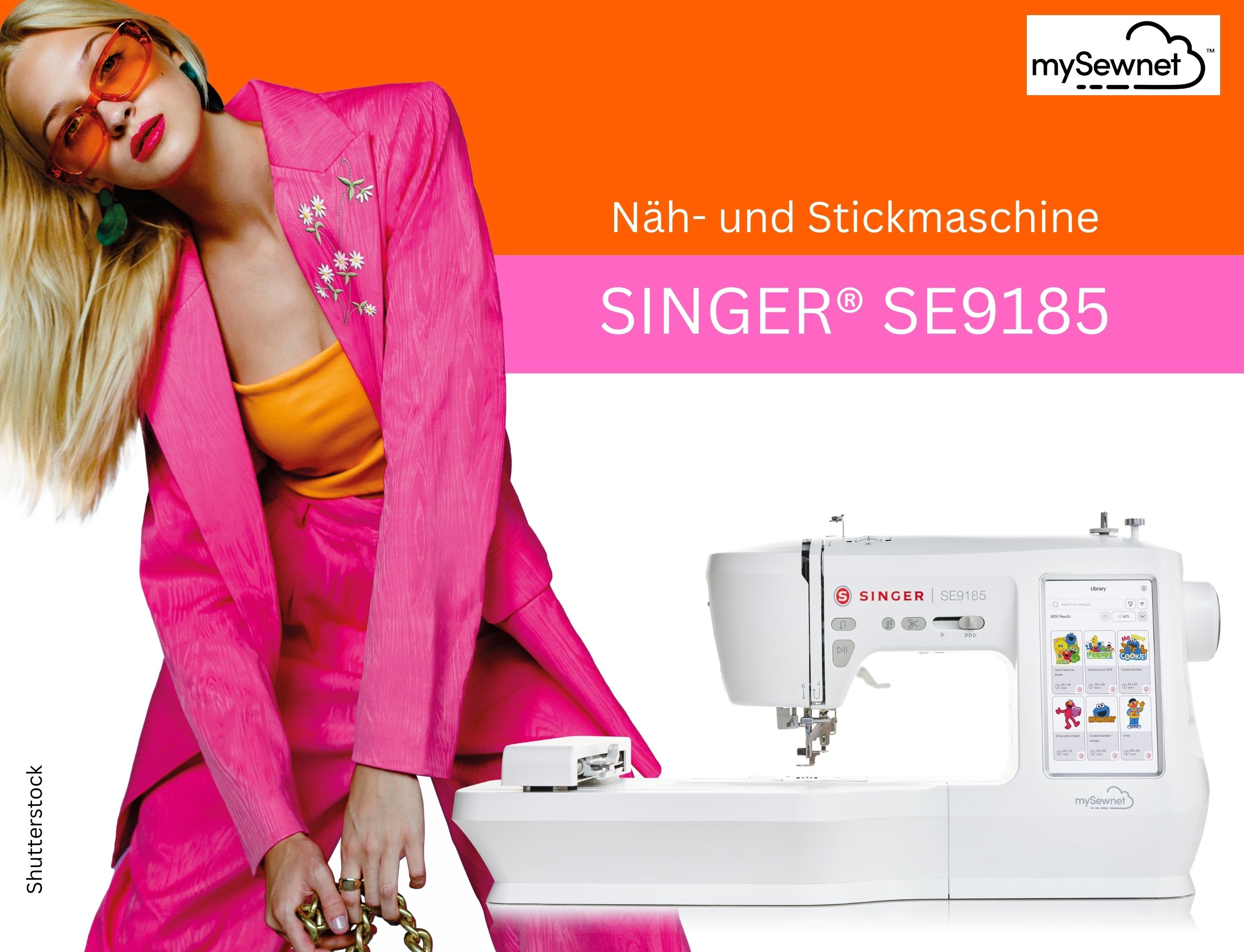 Singer SE91855 Stick/Nähmaschine