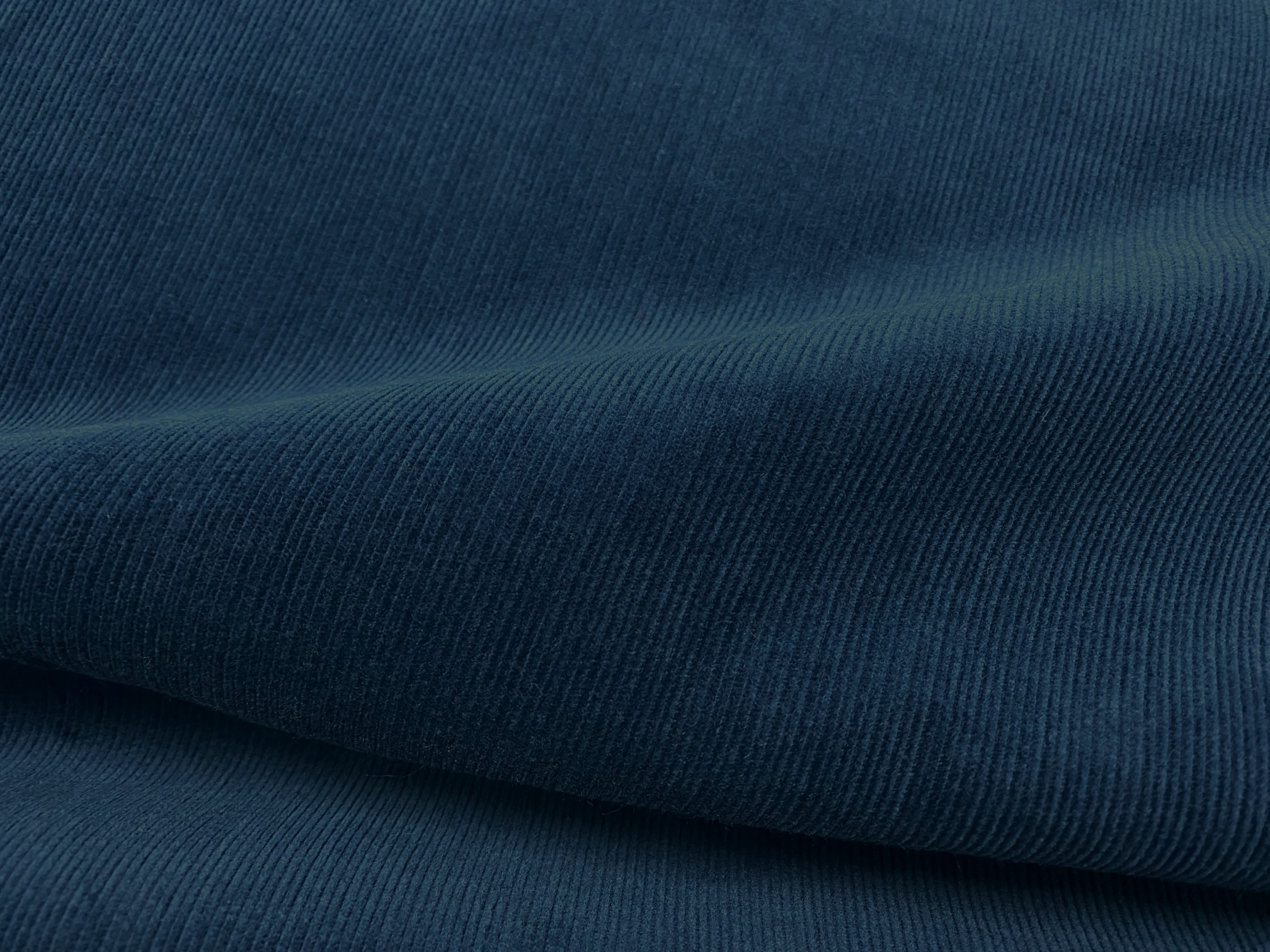 Feincord Uni Marineblau 800
