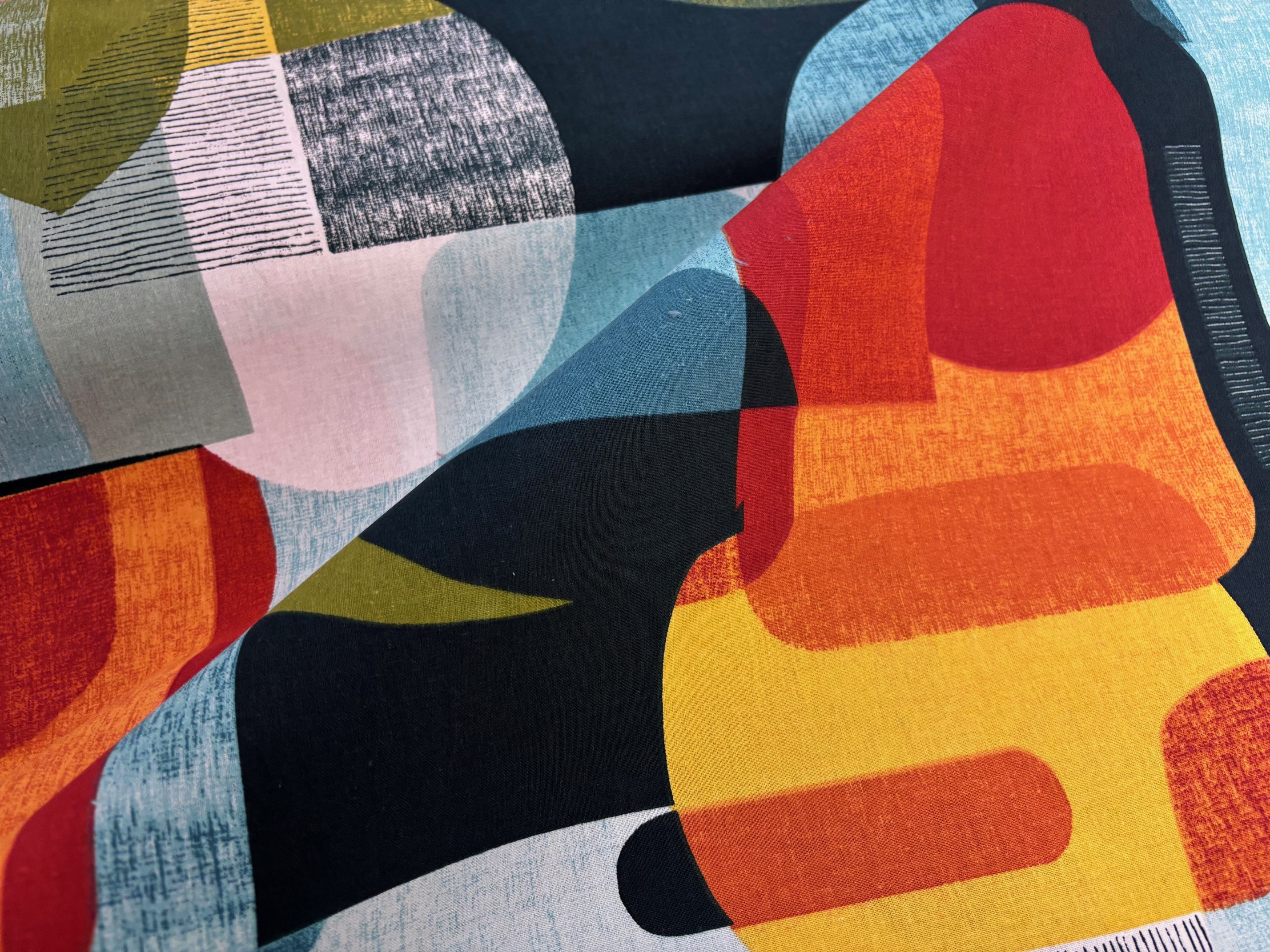 Canvas Glasspiel Sixties Cretonne