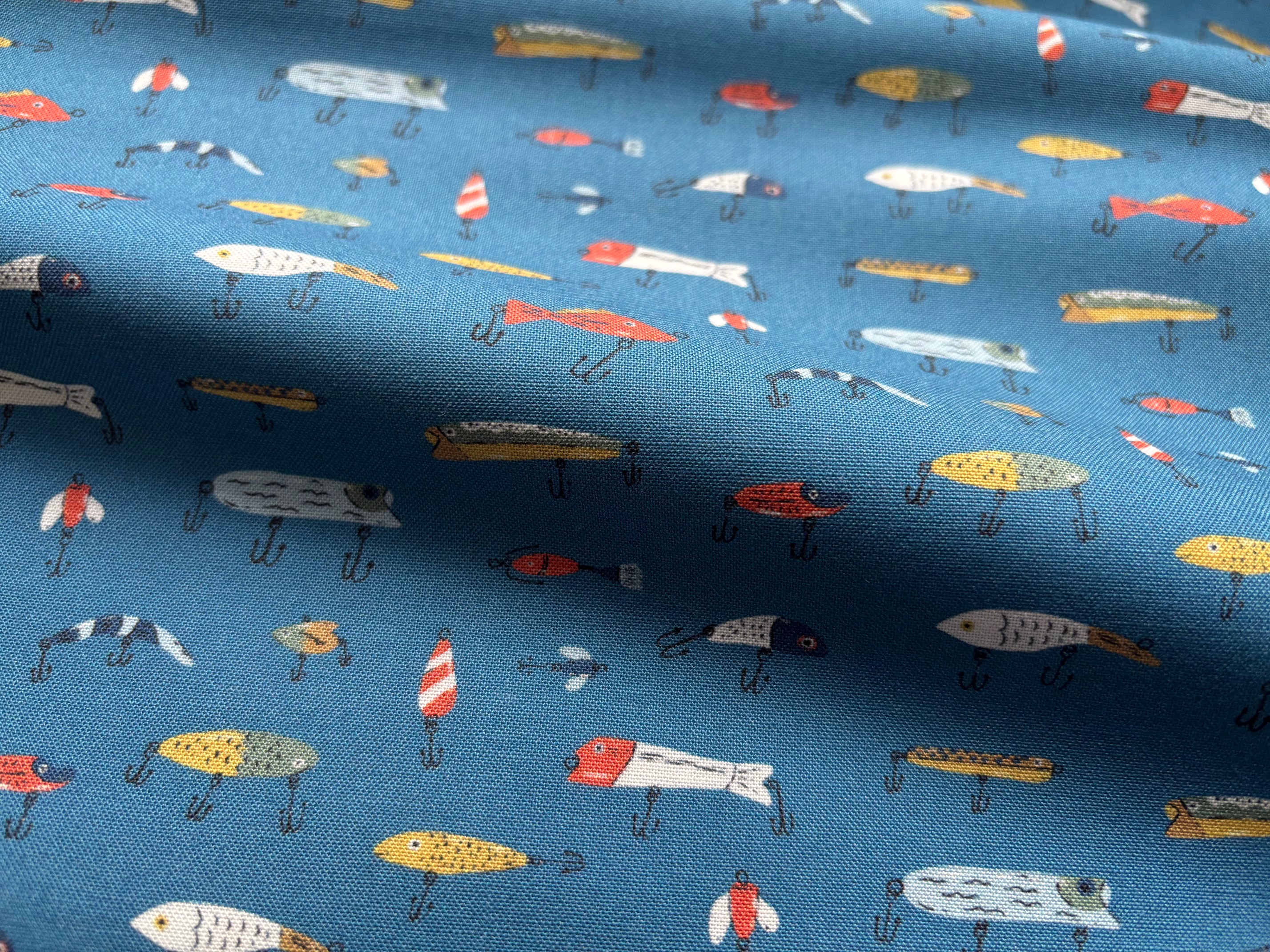 Bio-Baumwollstoff Fisch ahoi Cloud9