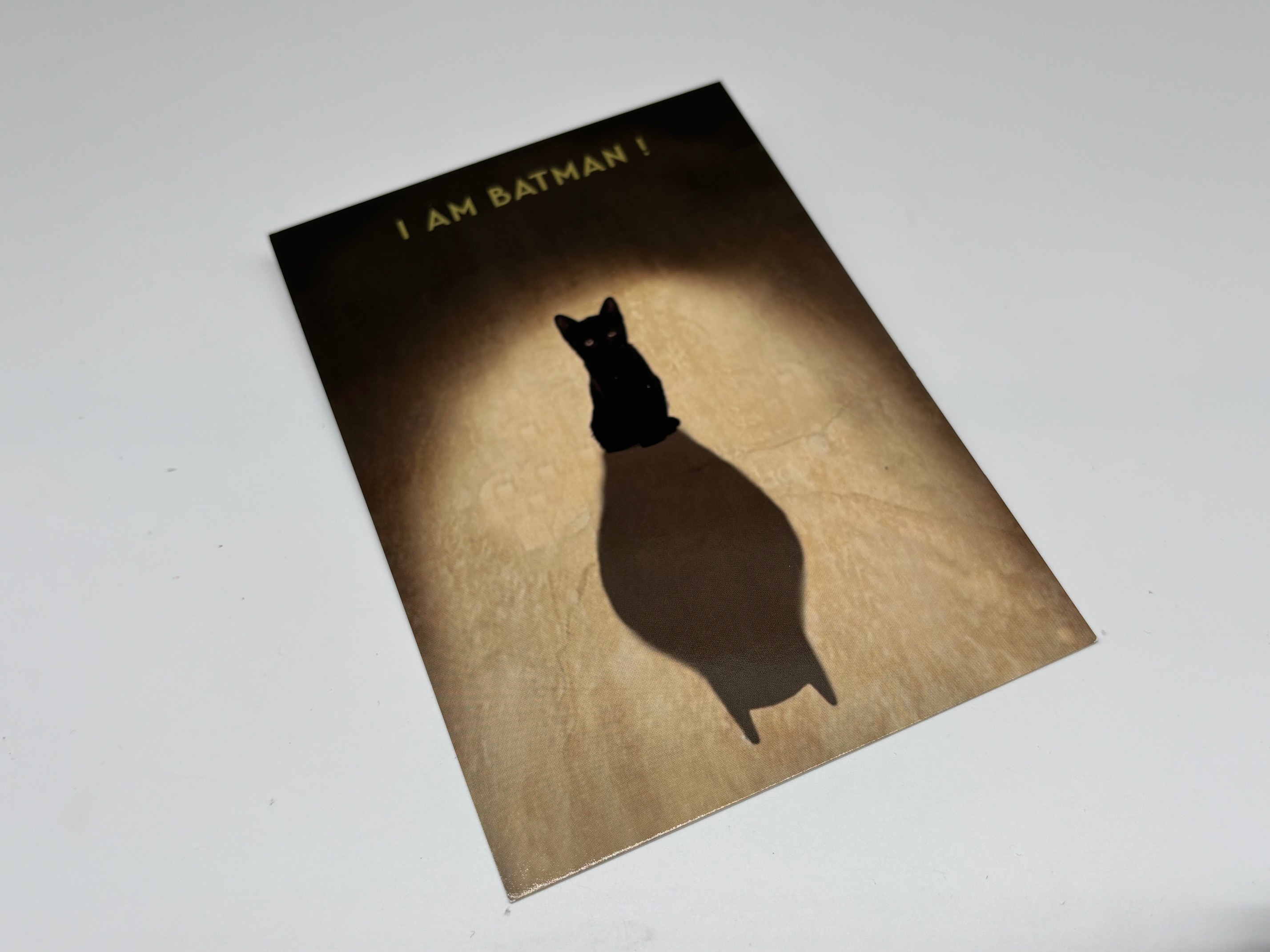 Postkarte I am Batman