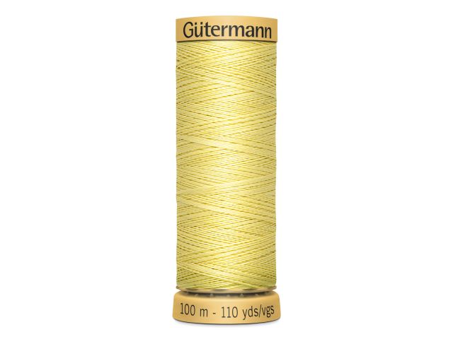 Gütermann Baumwollnähgarn 100 m 349 Hellgelb