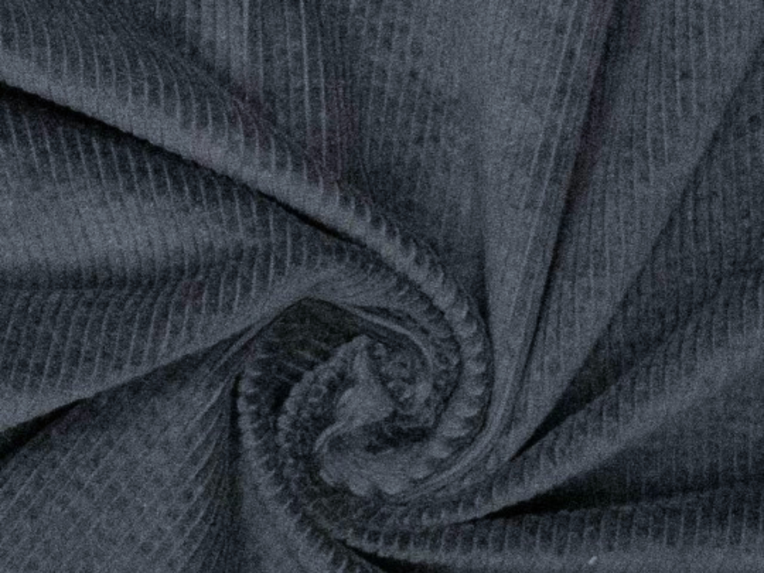 Breitcord Uni DunklesBlaugrau Bubble Washed Stretch