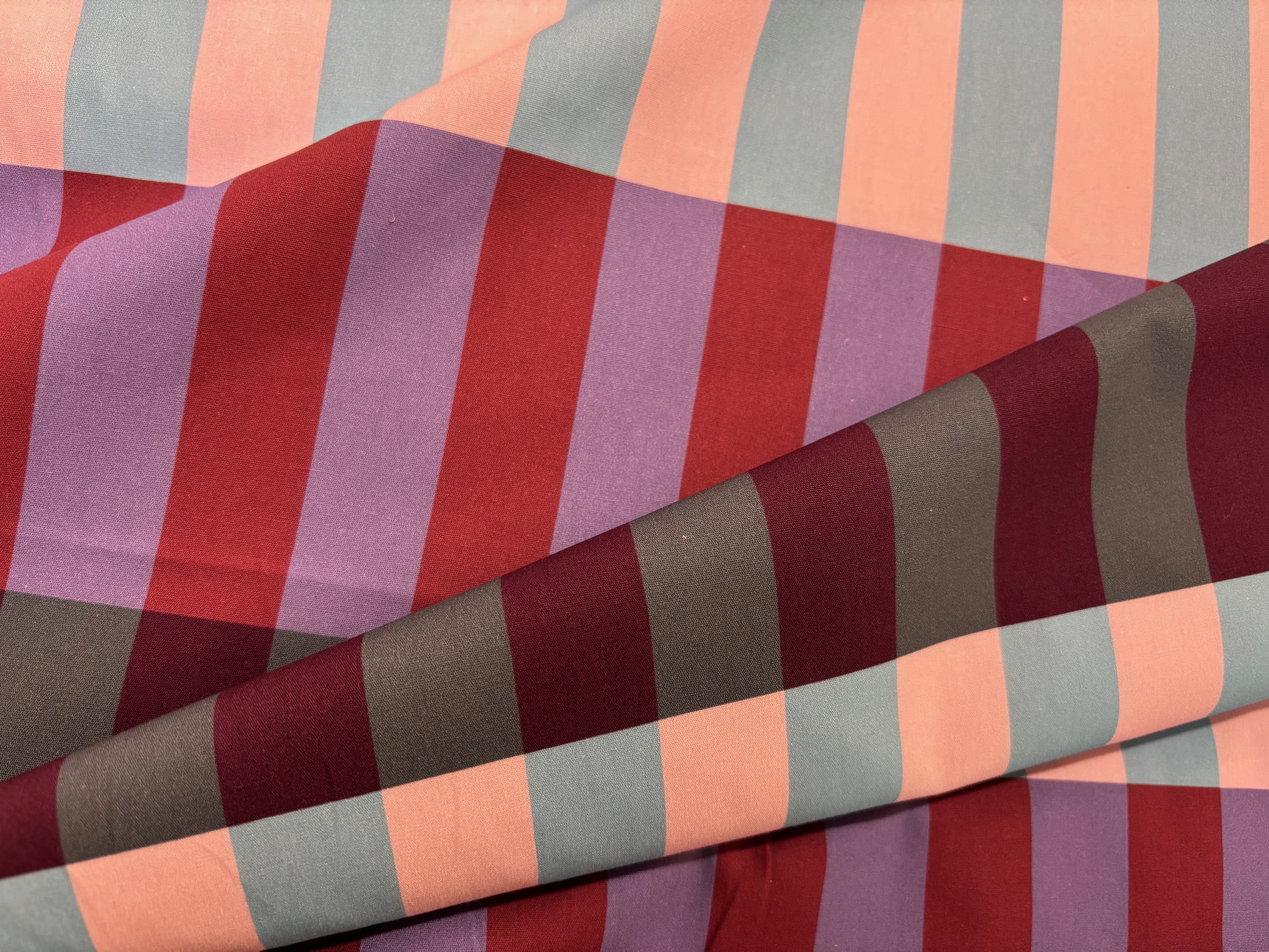 Baumwollstoff Gestreifte Streifen