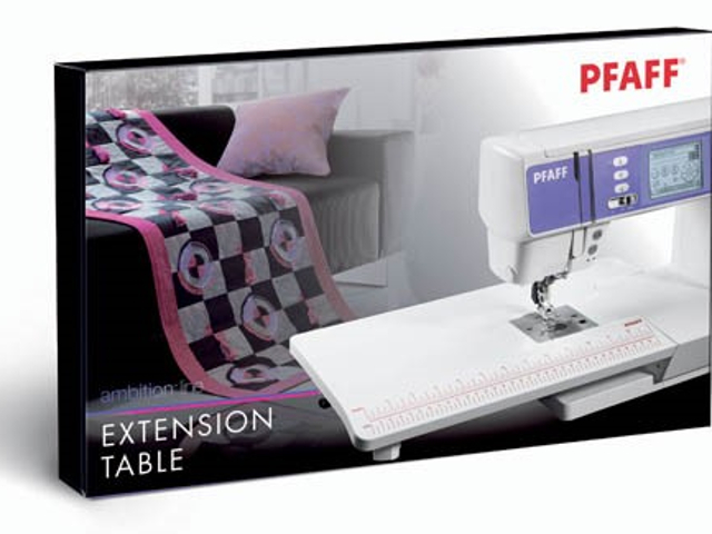 Anschiebetisch für Pfaff ambition Modelle 1.0/2.0 und essential