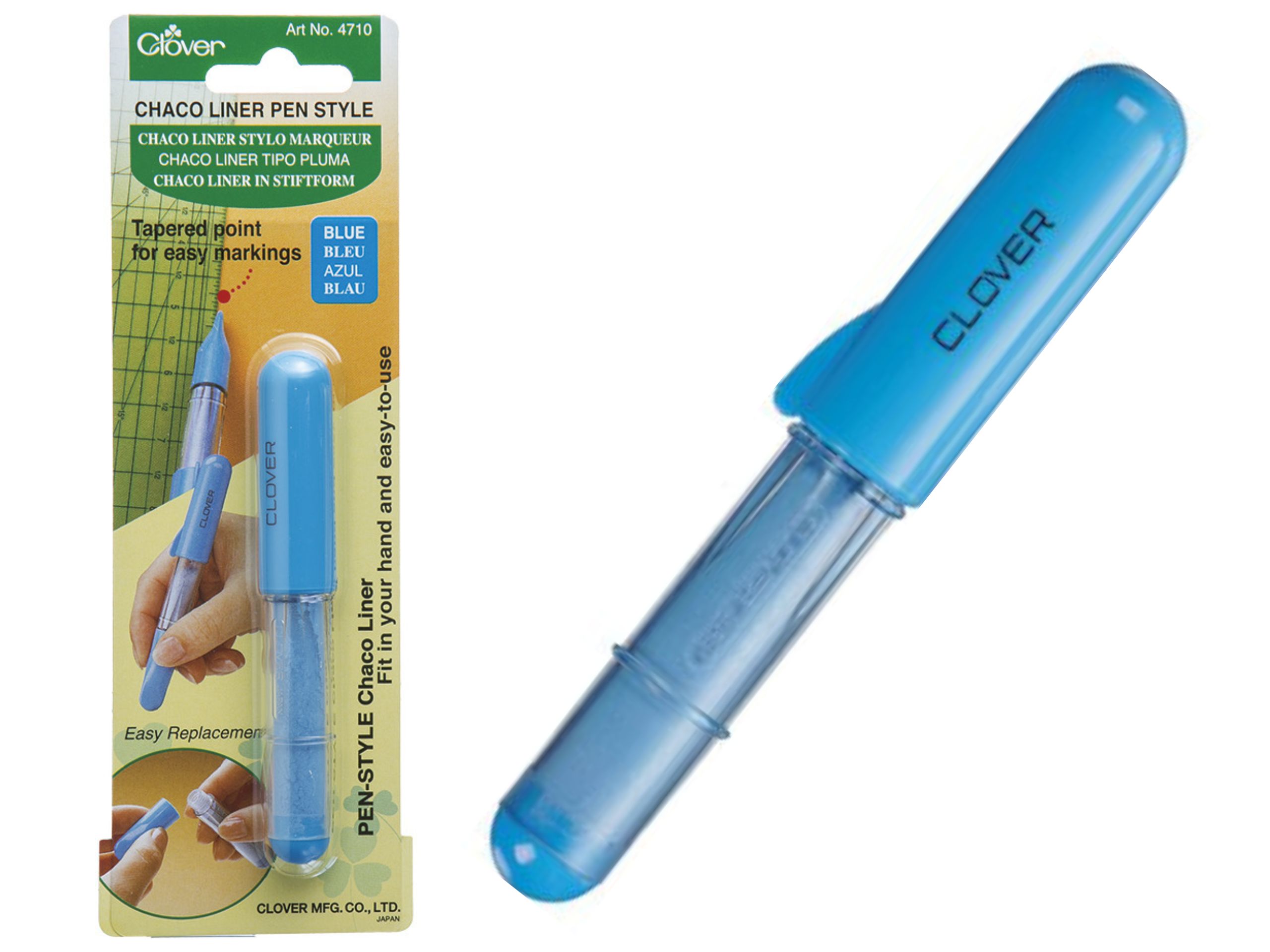 Chaco Liner Kreiderad Stift Blau Clover