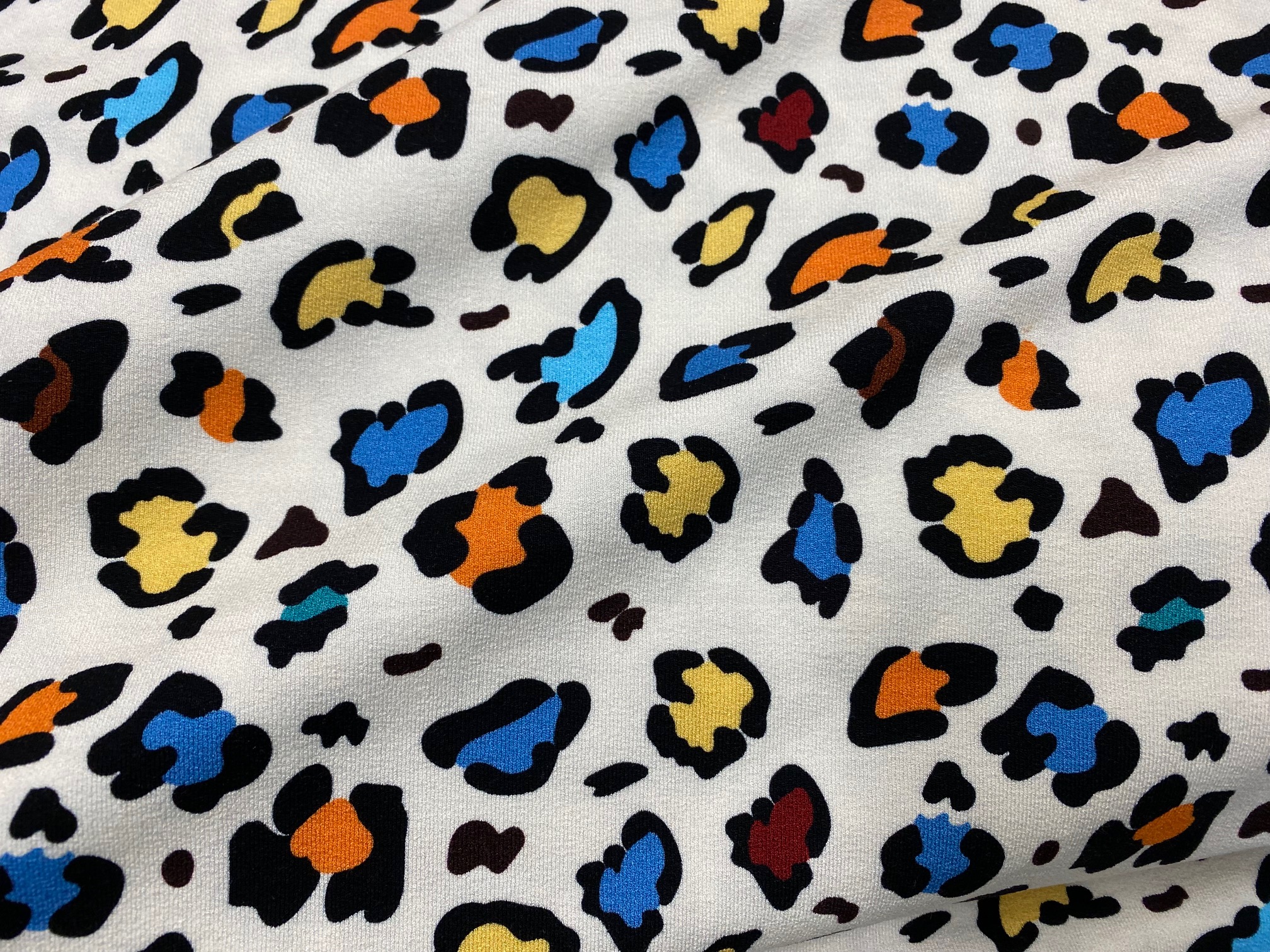 Jersey Viskose-Crepe Leo Bunt Fräulein von Julie